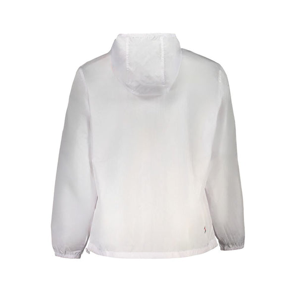 White Polyester Jacket Tommy Hilfiger