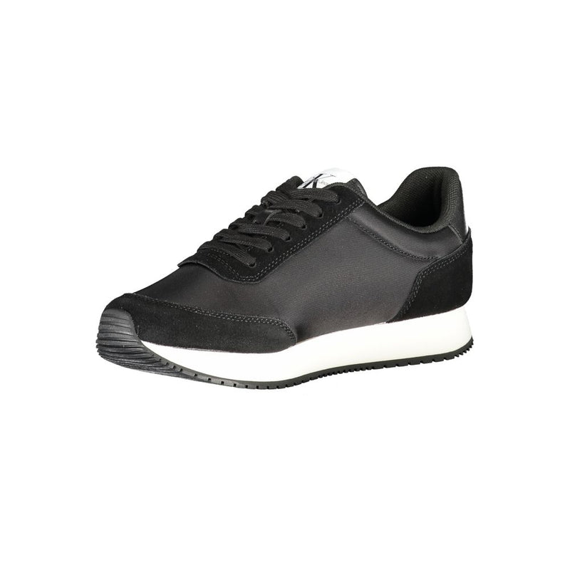 Black Polyester Sneaker Calvin Klein