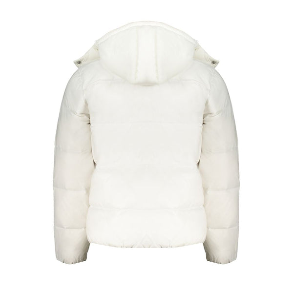 White Polyamide Jacket Calvin Klein