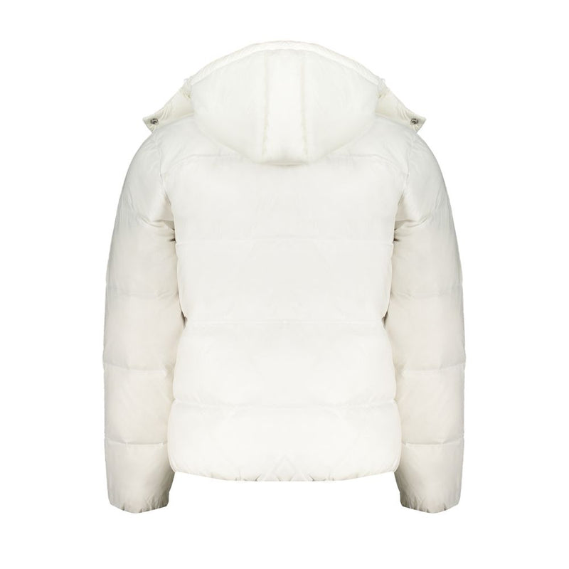 White Polyamide Jacket Calvin Klein