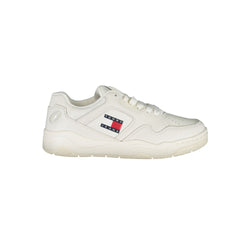 White Polyester Sneaker Tommy Hilfiger