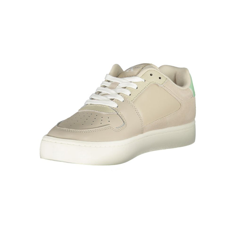 Beige Polyester Sneaker Calvin Klein