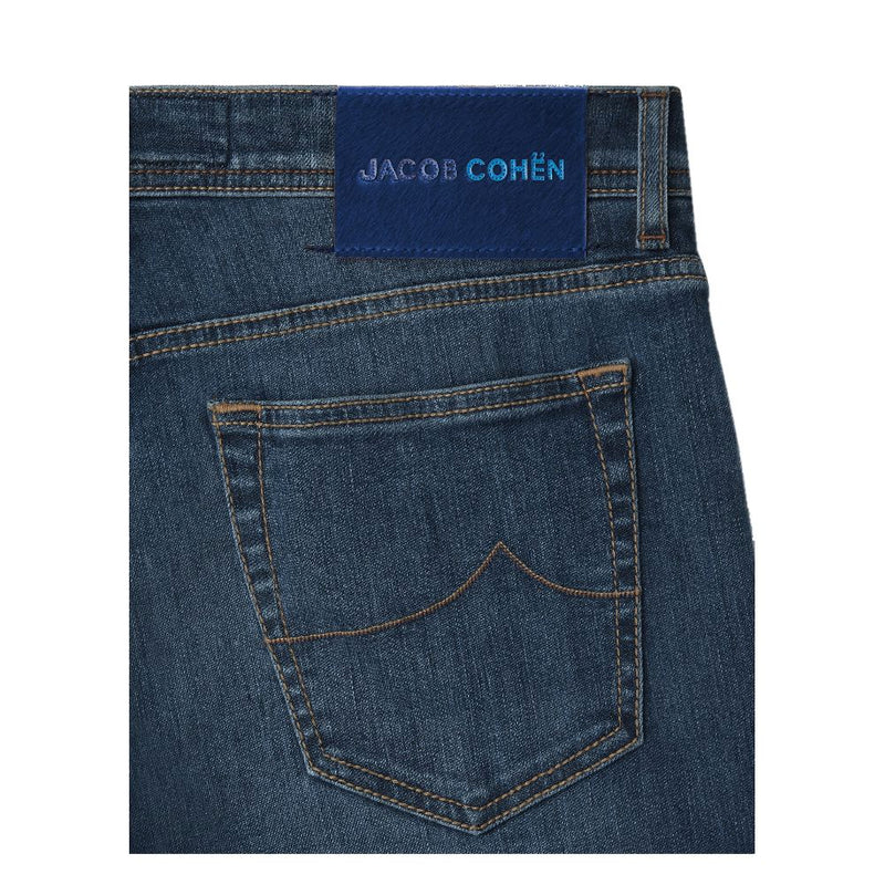 Blue Cotton Jeans & Pant Jacob Cohen