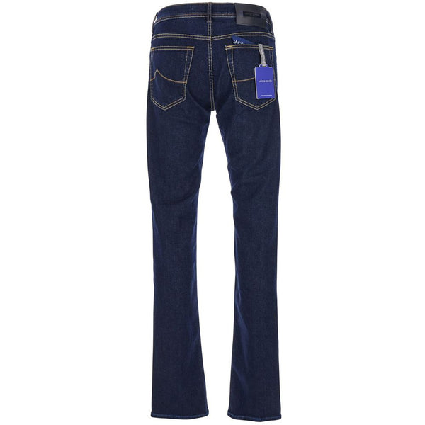 Blue Cotton Jeans & Pant Jacob Cohen