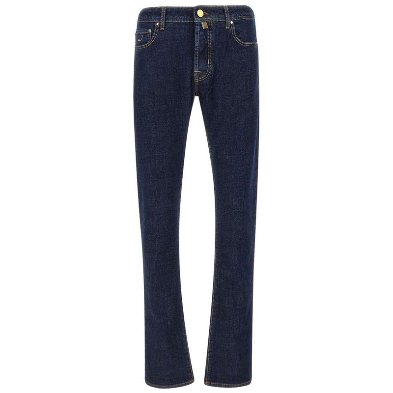 Blue Cotton Jeans & Pant Jacob Cohen