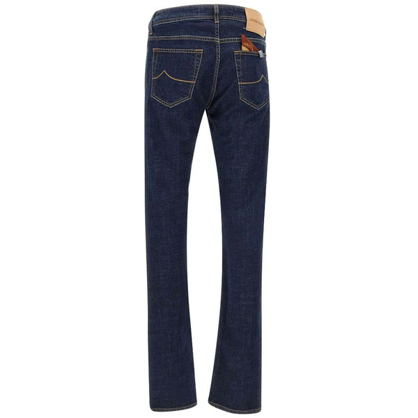 Blue Cotton Jeans & Pant Jacob Cohen