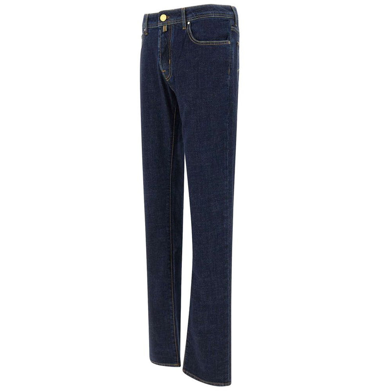 Blue Cotton Jeans & Pant Jacob Cohen