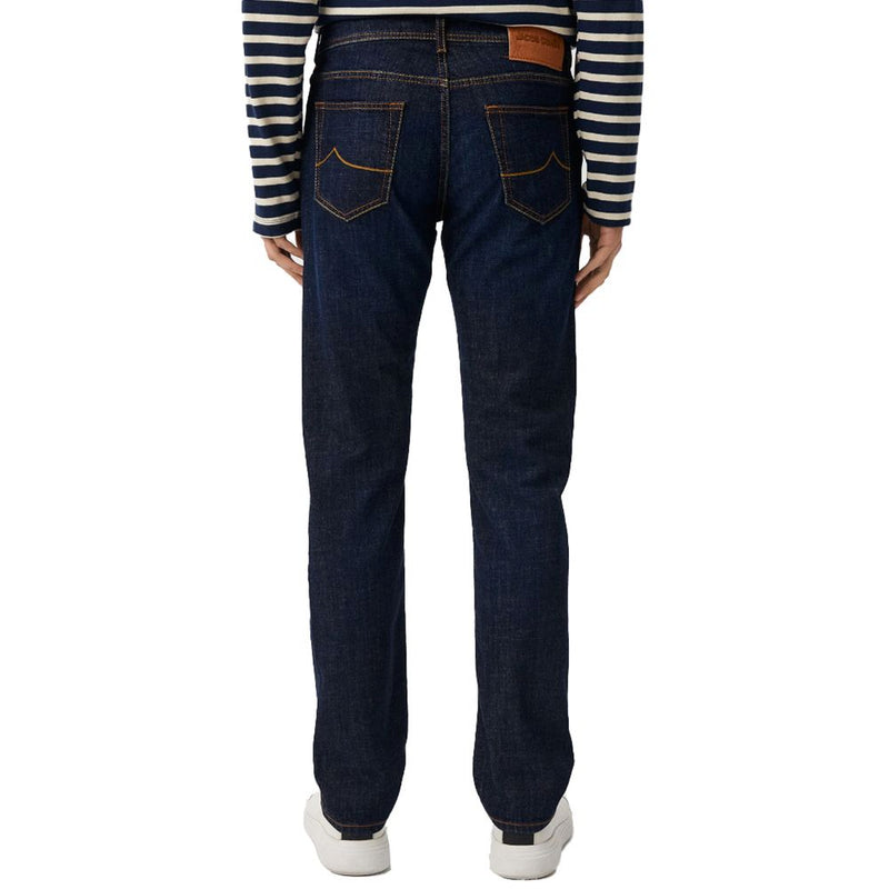 Blue Cotton Jeans & Pant Jacob Cohen