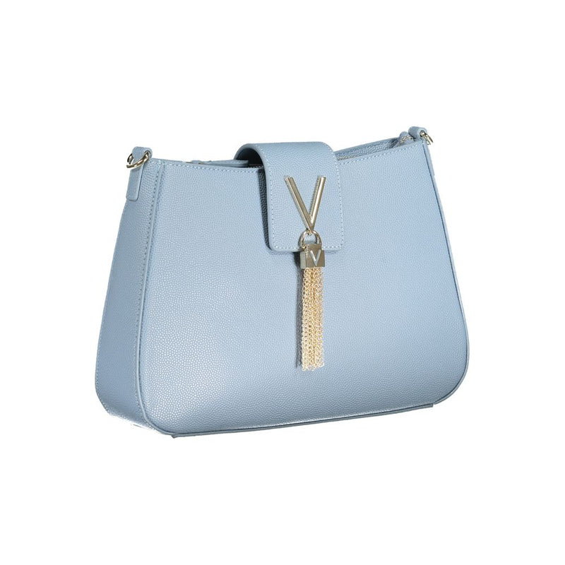 Light Blue Polyethylene Handbag Valentino Bags