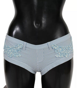 Blue Beachwear Bottoms Swimsuit Shorts Ermanno Scervino