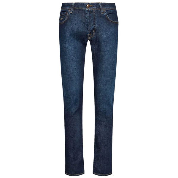 Blue Cotton Jeans & Pant Jacob Cohen