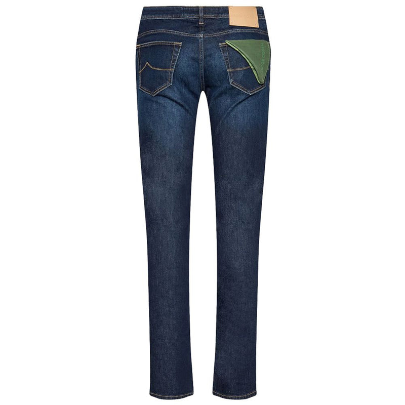 Blue Cotton Jeans & Pant Jacob Cohen