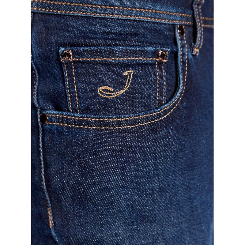 Blue Cotton Jeans & Pant Jacob Cohen