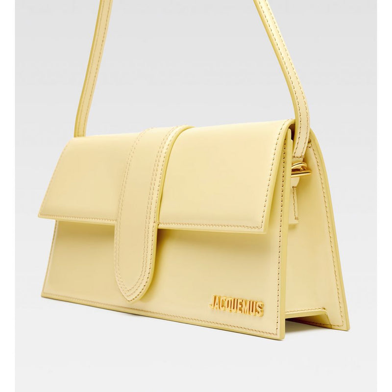 Yellow Leather Handbag Jacquemus