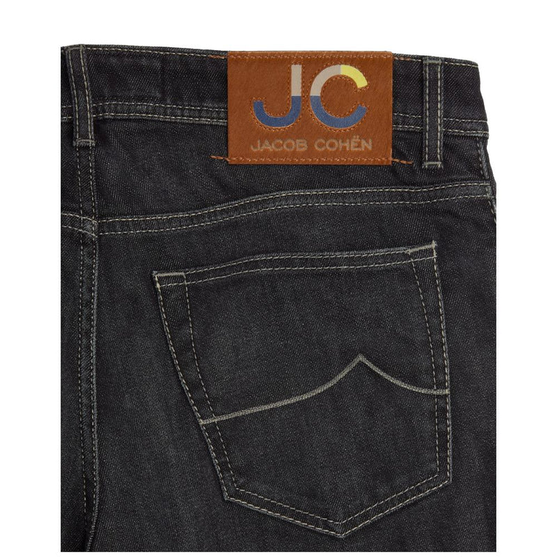 Black Cotton Jeans & Pant Jacob Cohen