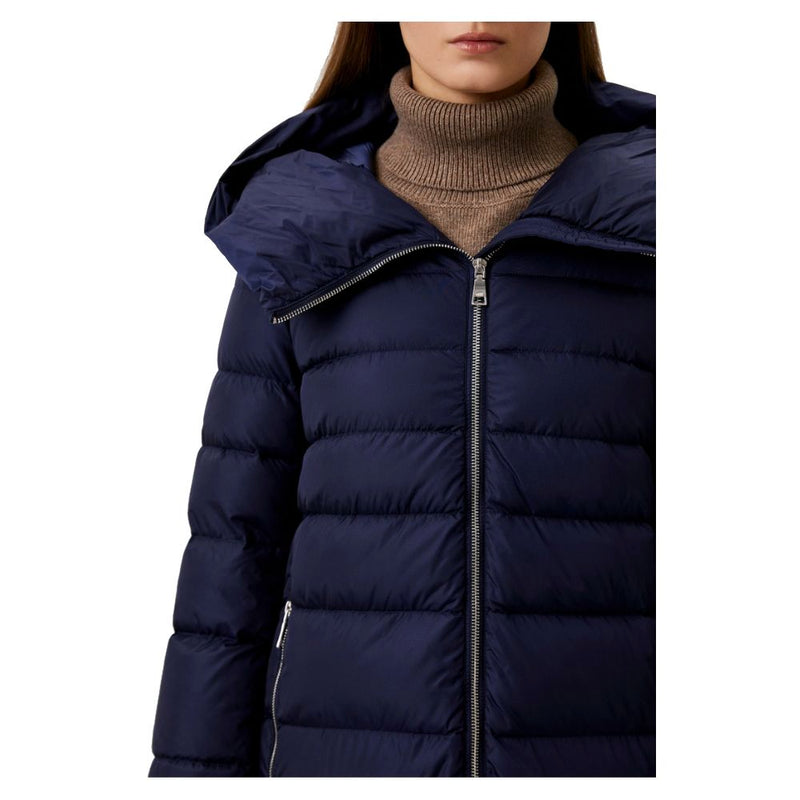 Blue Nylon Jackets & Coat Add