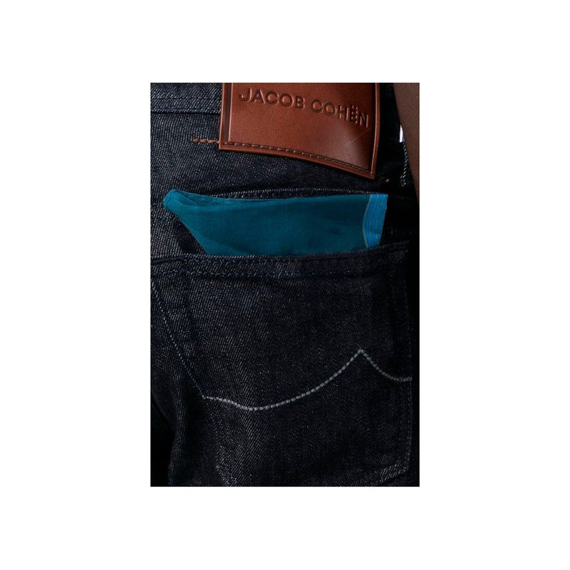 Blue Cotton Men Jeans Jacob Cohen