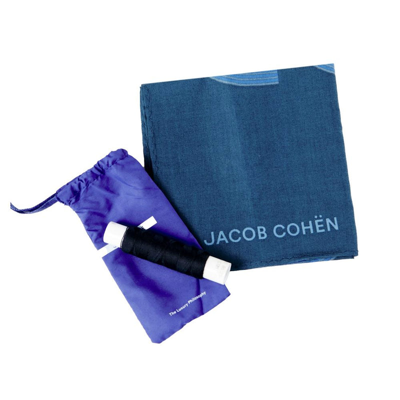 Blue Cotton Men Jeans Jacob Cohen