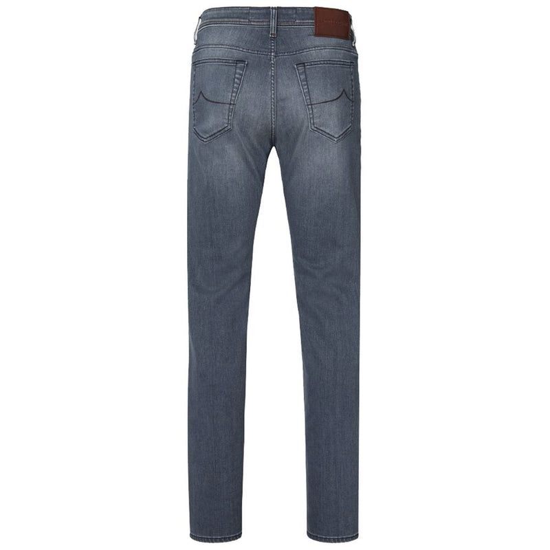 Blue Cotton Men Jeans Jacob Cohen