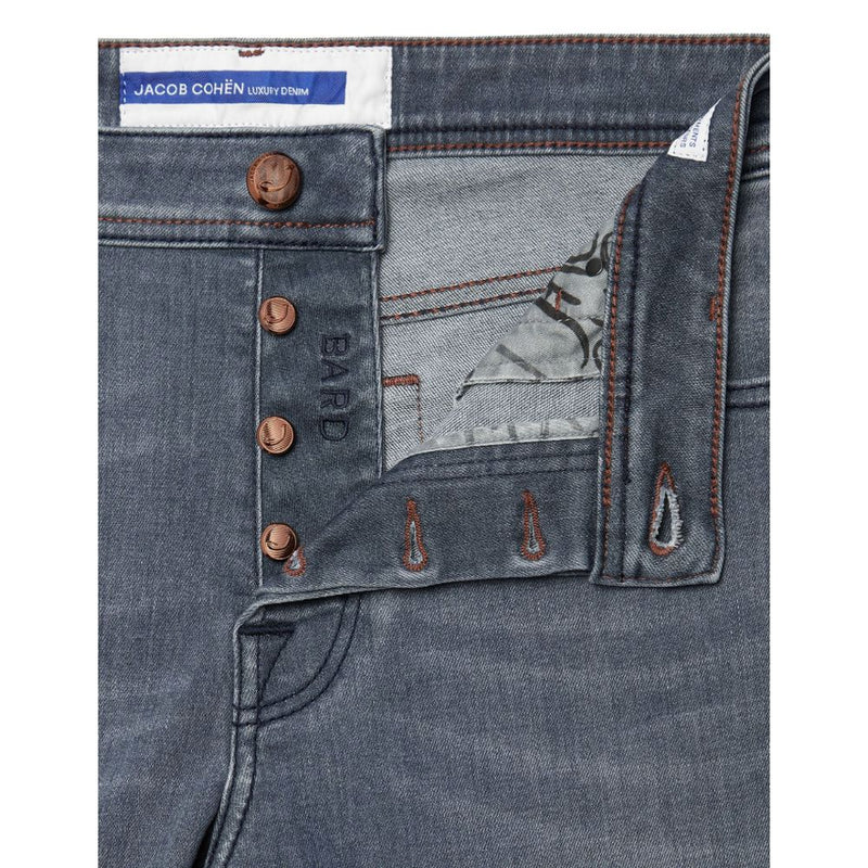 Blue Cotton Men Jeans Jacob Cohen