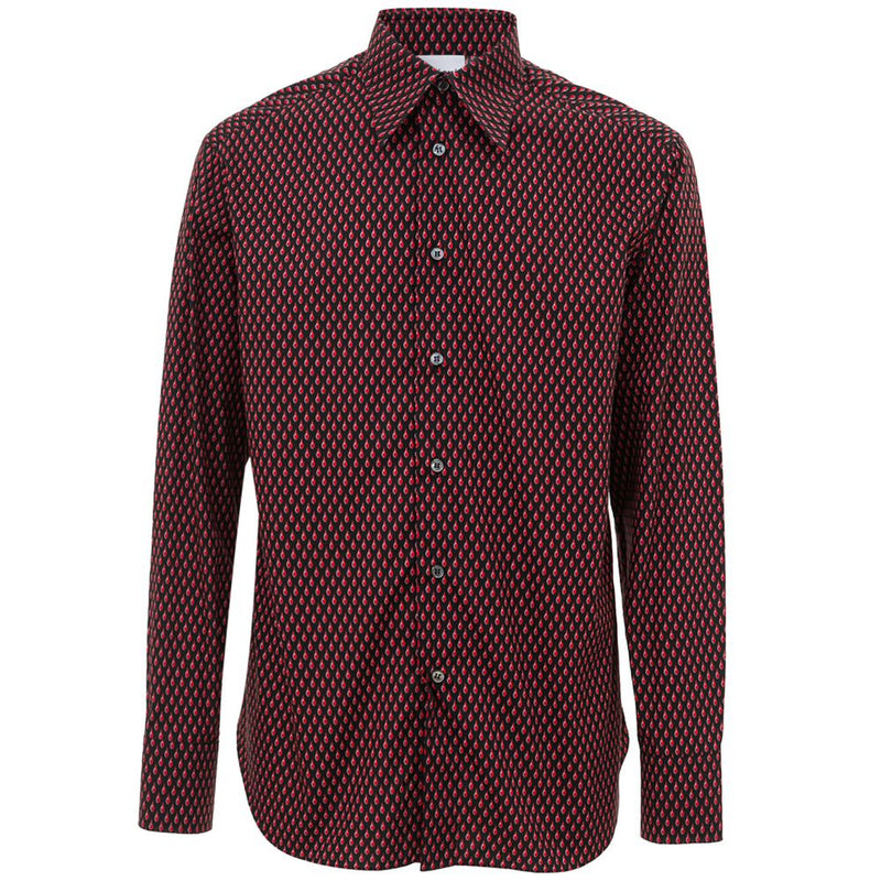 Bicolor Cotton Shirt Brioni