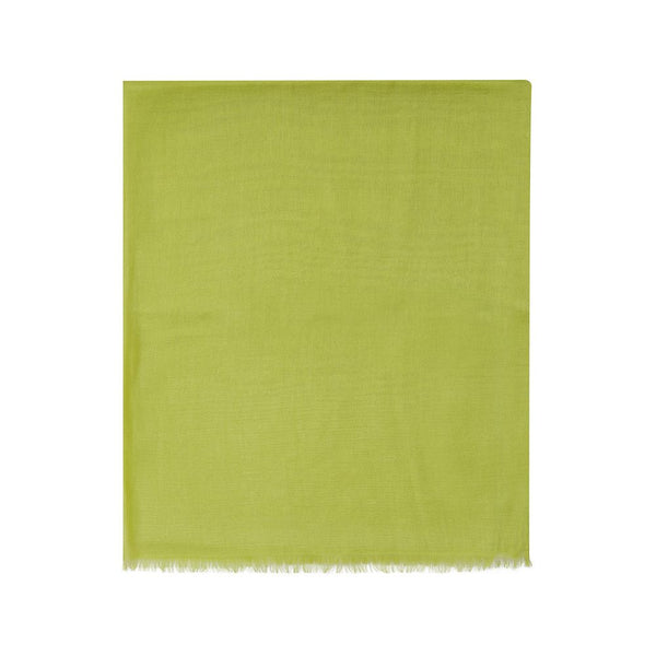 Green Cashemere Scarf Tessitura di Novara