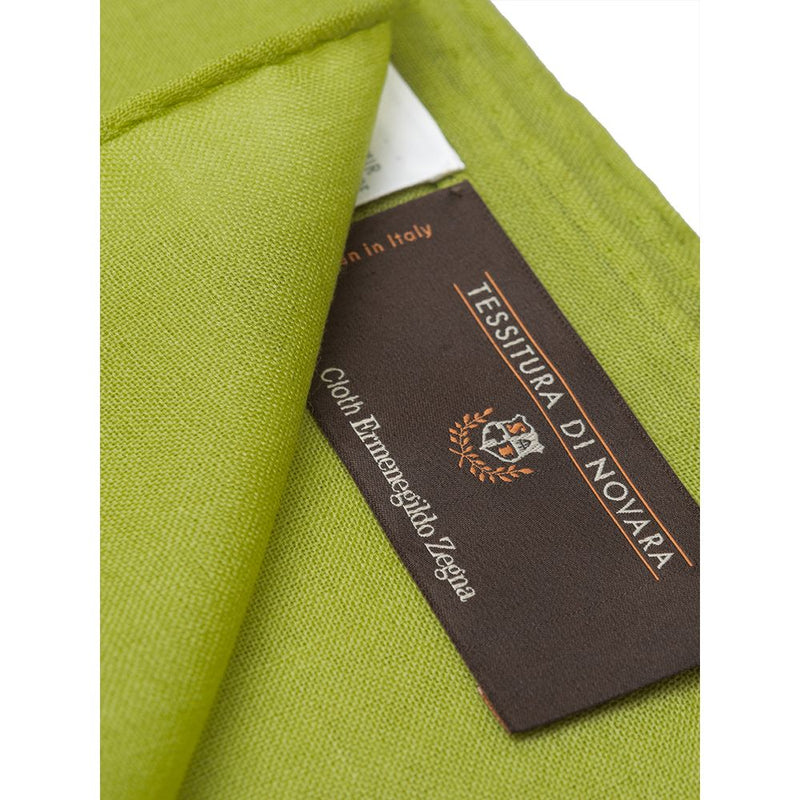 Green Cashemere Scarf Tessitura di Novara