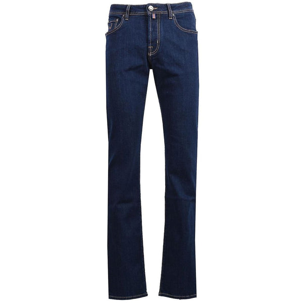 Blue Cotton Jeans & Pant Jacob Cohen