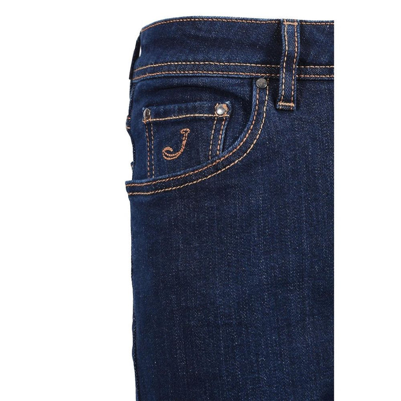 Blue Cotton Jeans & Pant Jacob Cohen