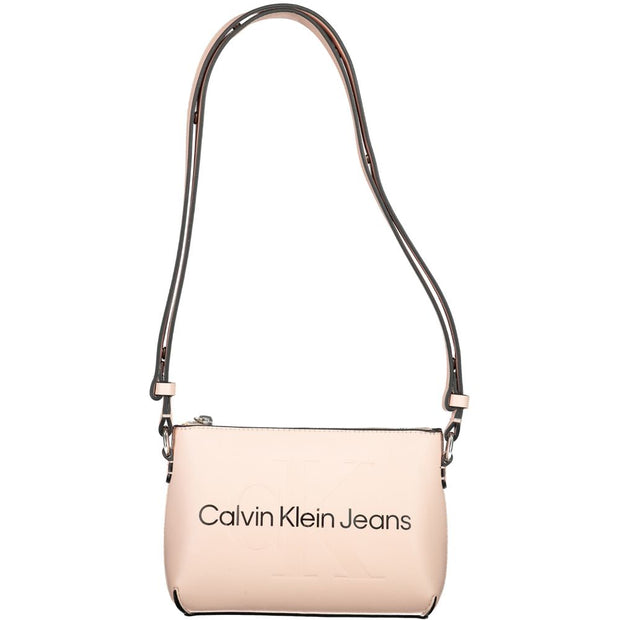 Pink Polyethylene Handbag Calvin Klein