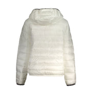 White Polyester Jackets & Coat Tommy Hilfiger