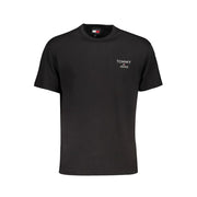 Black Cotton T-Shirt Tommy Hilfiger