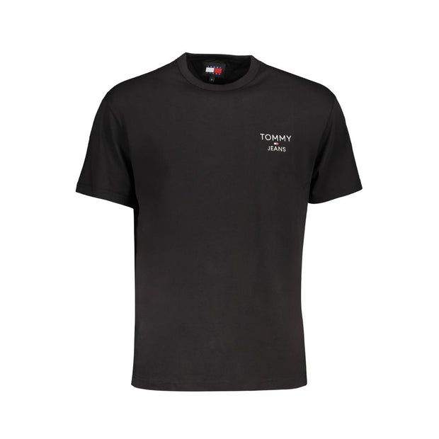 Black Cotton T-Shirt Tommy Hilfiger