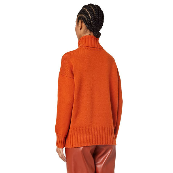 Orange Cashmere Sweater Alpha Studio