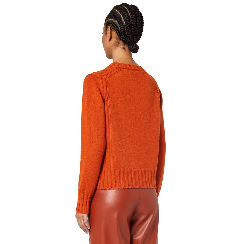 Orange Cashmere Sweater Alpha Studio