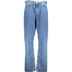 Blue Cotton Jeans & Pant Calvin Klein