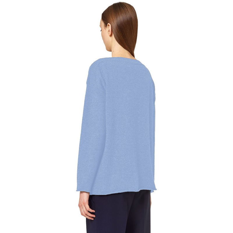 Light Blue Cashmere Sweater Alpha Studio