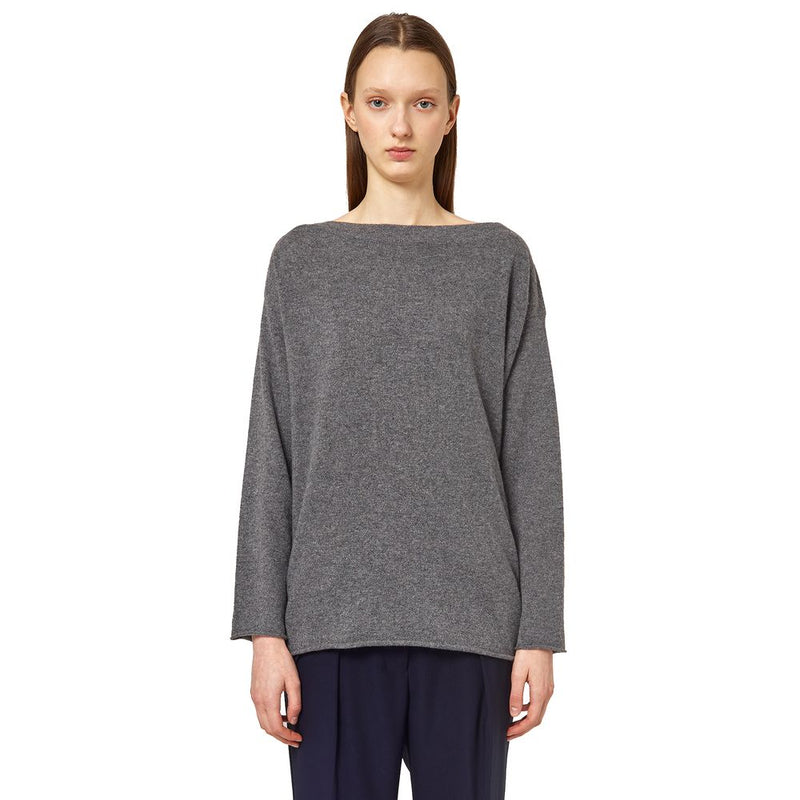 Gray Cashmere Sweater Alpha Studio