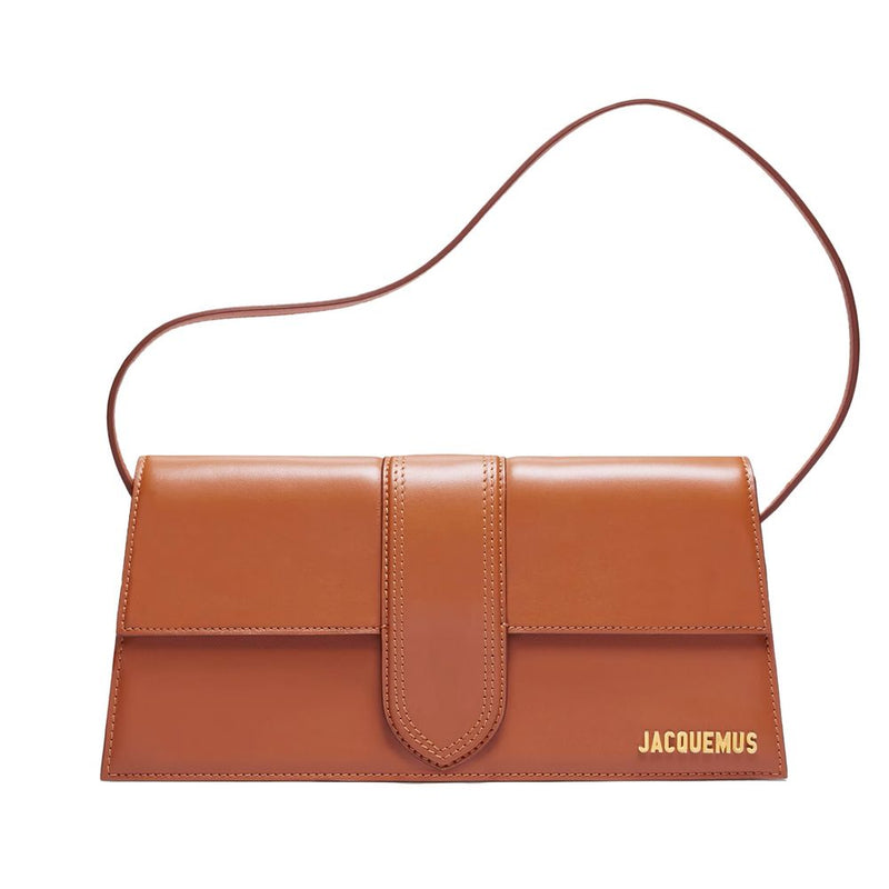 Brown Leather Handbag Jacquemus