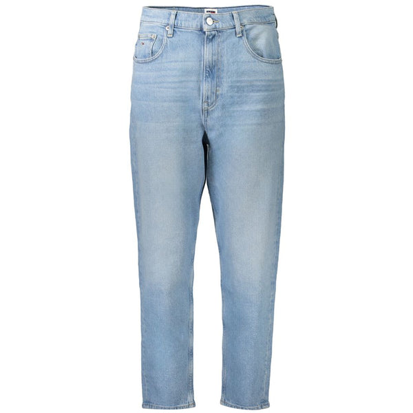 Light Blue Cotton Women Jeans Tommy Hilfiger