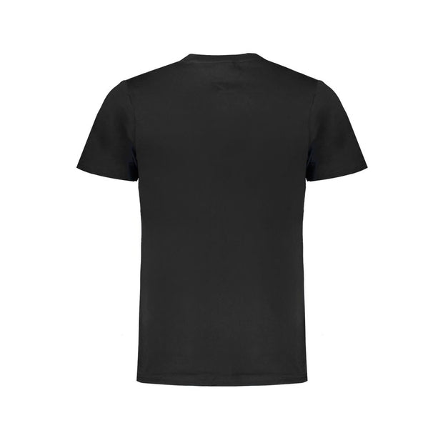 Black Cotton Men T-Shirt Tommy Hilfiger