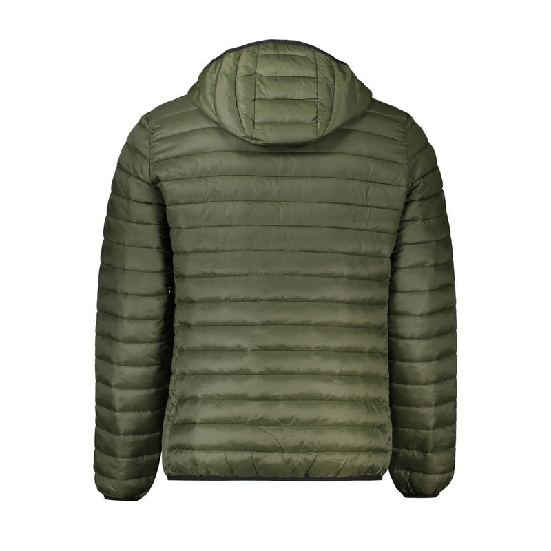 Green Polyamide Men Jacket Cavalli Class