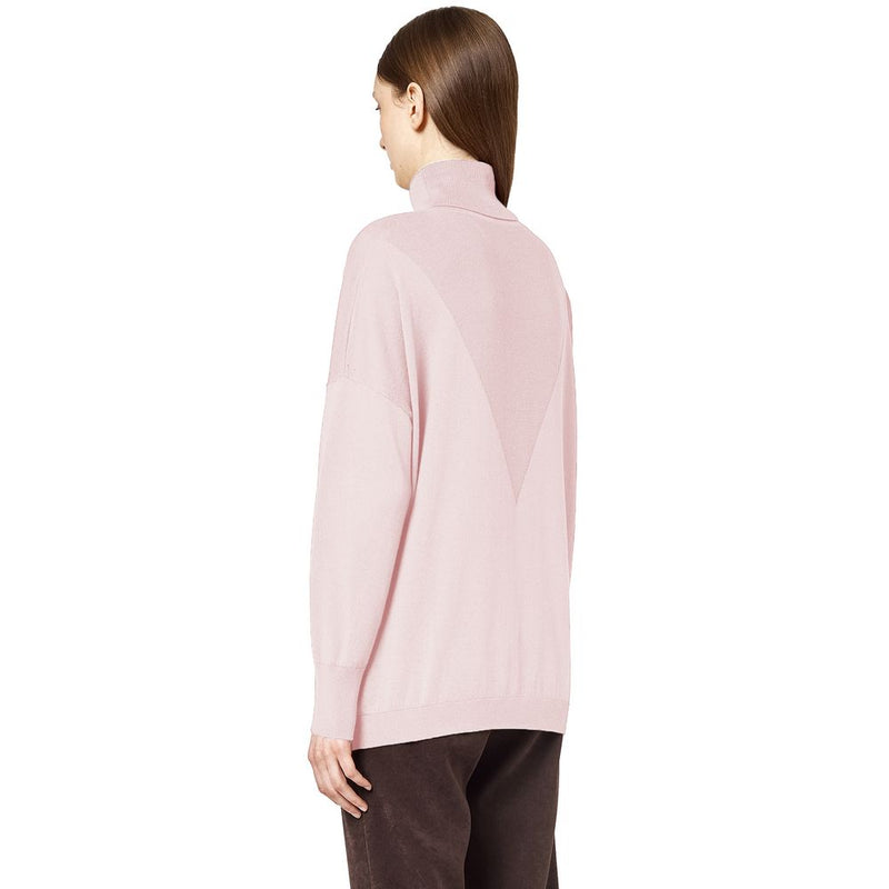 Pink Silk Sweater Alpha Studio