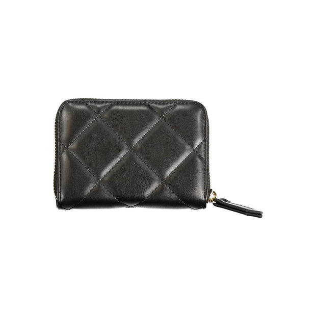 Black Polyethylene Wallet Valentino Bags