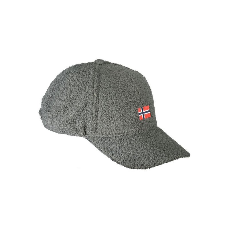 Gray Polyester Men Cap Norway 1963