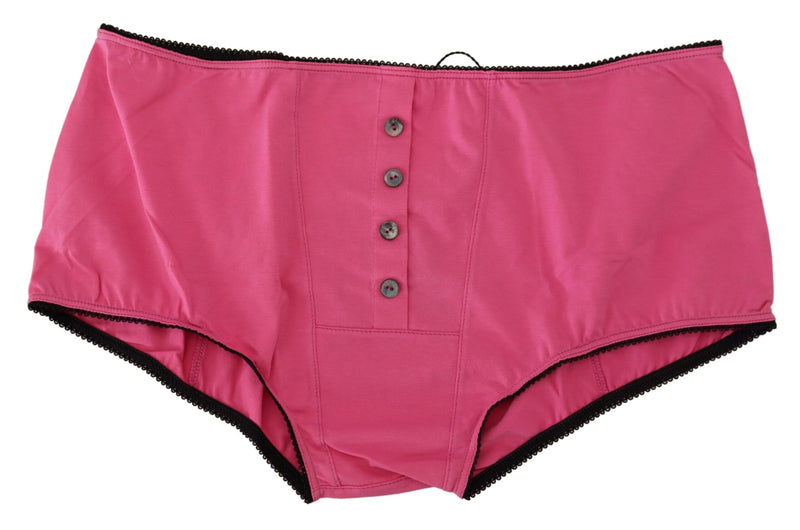 Pink Cotton Briefs Women's Panty Lingerie Underwear John Galliano