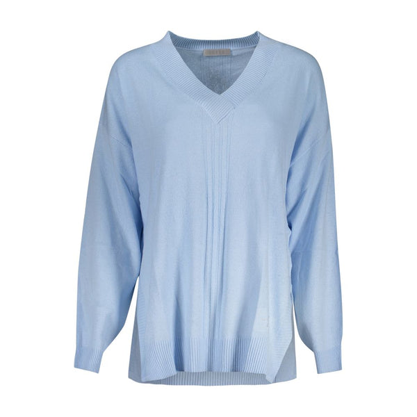 Light Blue Acrylic Women Sweater Guess Jeans