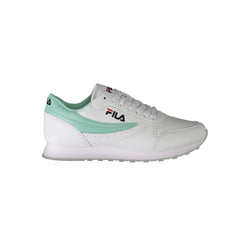 White Polyester Women Sneaker Fila