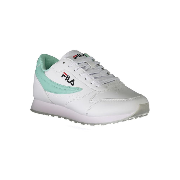 White Polyester Women Sneaker Fila