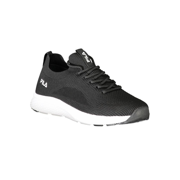 Black Polyester Women Sneaker Fila